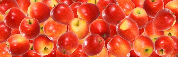 Kép Sok Almát Közelről — Stock Fotó
