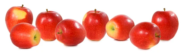 Bild Vieler Äpfel Aus Nächster Nähe — Stockfoto