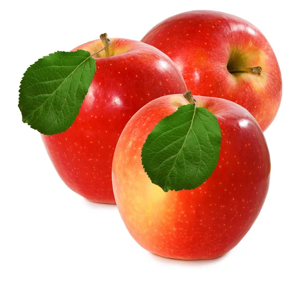 Isolated image of apples closeup — Stock Photo, Image