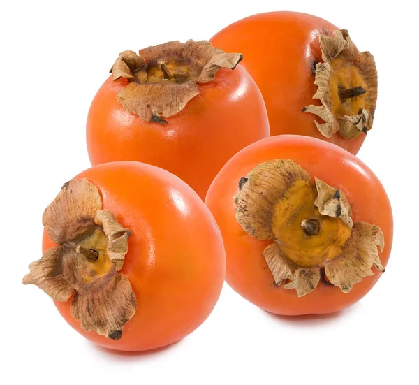 Isolated image of a persimmon close up — Stock Photo, Image