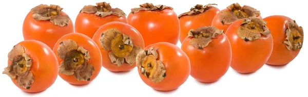 Isolated image of a persimmon close up — Stock Photo, Image