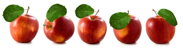 Imagem isolada de maçãs de perto — Fotografia de Stock