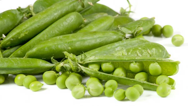 Isolated image of peas close up — Stock Photo, Image