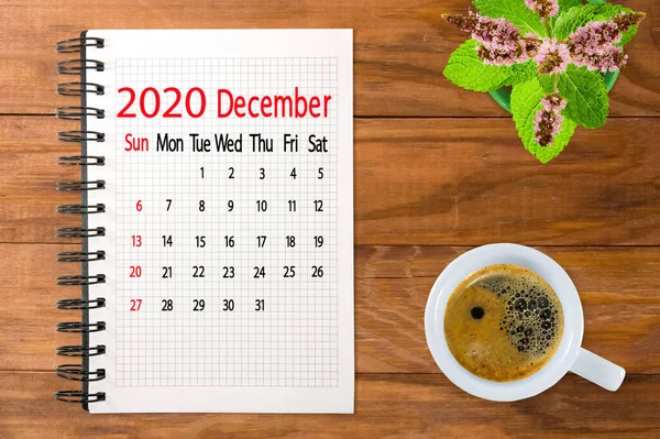 calendar image for December 2020