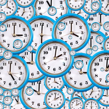 Yakın plan saat setinin soyut görüntüsü