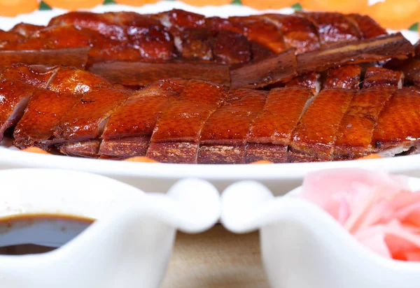 Ördek gıda kırmızı portre et