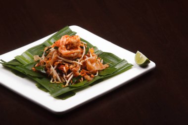 Tay gıda Pad Tay Stir fry erişte