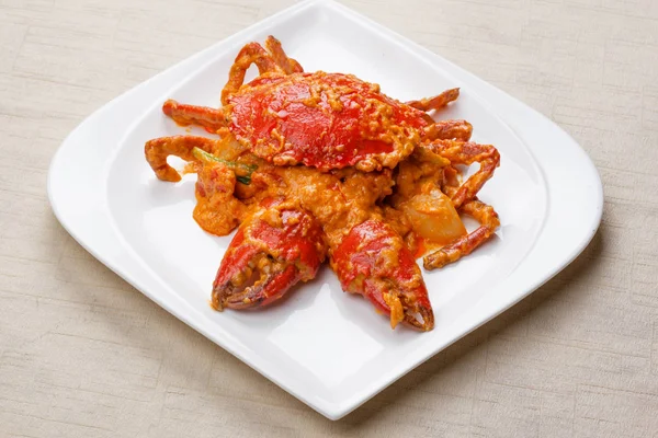 Fried yengeç ile köri