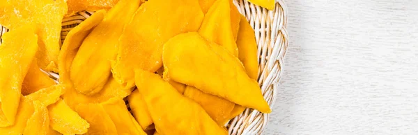 Dried Mango Fruit Selective Focus — Stock Photo, Image