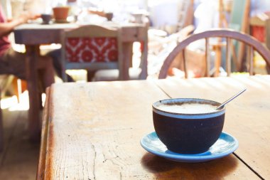 sıcak çikolata içer rahat Cafe