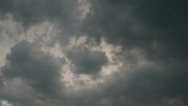 Time Lapse Storm Clouds Resolution Video Background — Stock Video