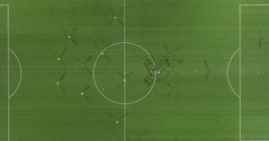 Futbol Stadyumu Üstten Görünüm