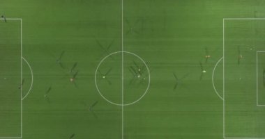 Futbol Stadyumu Üstten Görünüm