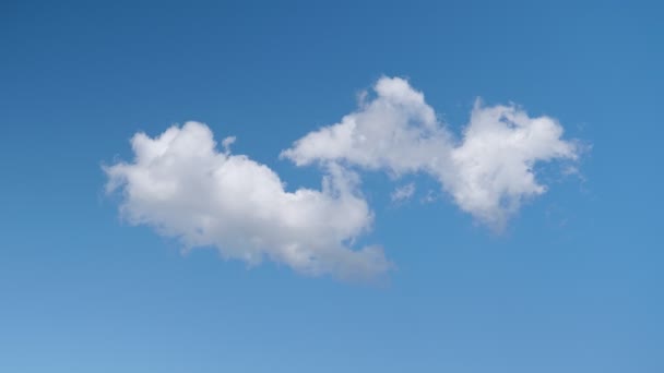 6k chmura izolowane timelapse — Wideo stockowe