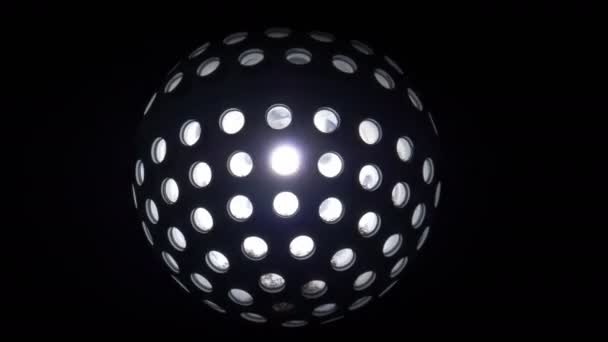 Disco koule světla — Stock video