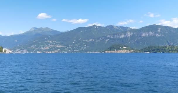 Lago de Como Bellagio — Vídeo de Stock