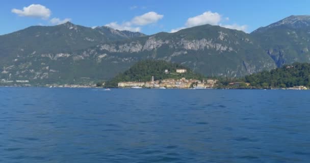 Lago de Como Bellagio — Vídeo de Stock