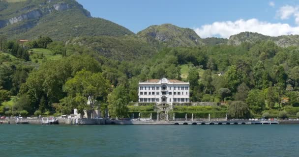 Lake Como Villa Carlotta — Stock Video