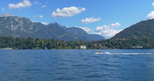 Λίμνη Κόμο βίλα Μέλζι — Αρχείο Βίντεο