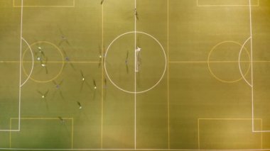 Futbol Stadyumu Eğitim Gecesi Üstü