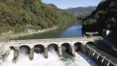 Baraj Nehri Hava Görüntüsü