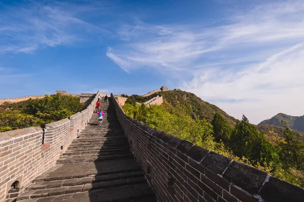 中国金山陵万里の長城 — ストック写真