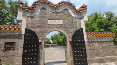 Changsha şehir manzarası, sokak manzarası, Hunan, Çin