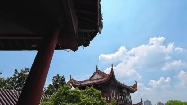 Der Tianxin Pavillon Ist Ein Alter Chinesischer Pavillon Der Alten — Stockvideo