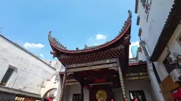 Changsha Cityscape Pemandangan Jalanan Hunan China — Stok Video