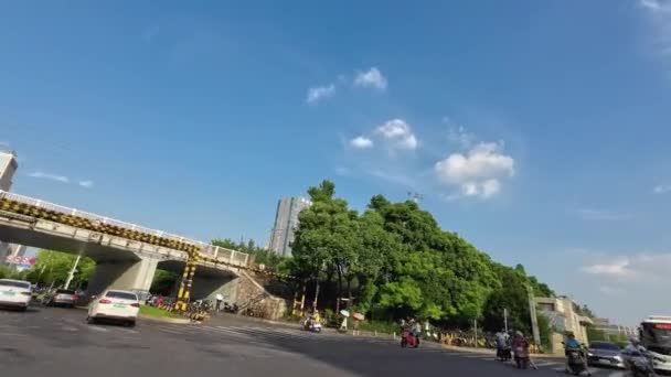 Changsha Stadsbild Gatuvy Hunan Kina — Stockvideo