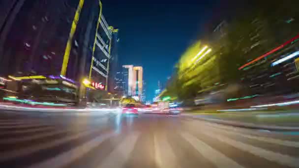 Stadtbild Von Changsha Straßenansicht Hunan China — Stockvideo