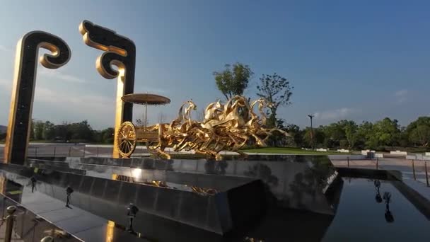 Nanchang Han Dynasty Heritage Park Nationaal Archeologisch Site Park — Stockvideo
