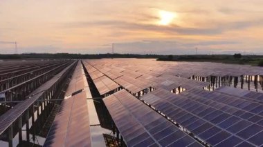 aerial view of solar energy panels in the water 
