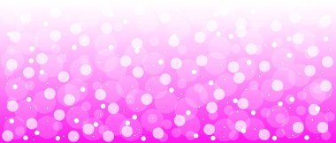 Sihirli parıltı deseni, mor arkaplanda ışık noktaları. Bokeh etkisi. Mor gökyüzünde kar taneleri. Vektör illüstrasyonu