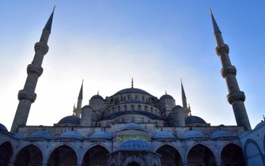 düşük açılı görünümü Yeni Camii yeni Camii, Istanbul, Türkiye