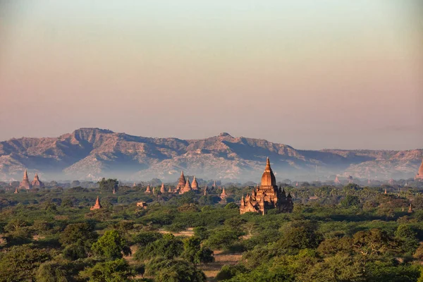 A temple surrounded by nature to pray to buddha from sunrise to sunset