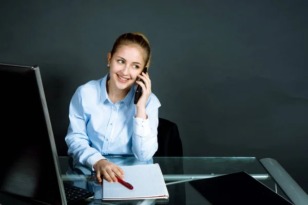 cute girl woman hates and loves her work