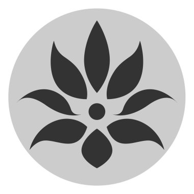 ağaç işareti sembol simge tasarlamak vektör yaprak çiçek