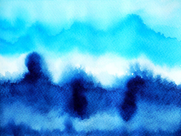 abstract blue white color sky water sea ocean wave mountain range