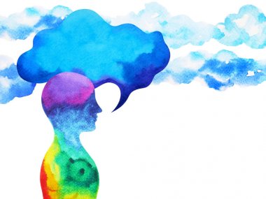 insan konuşma ve Mastermind suluboya resim dinleme gücü