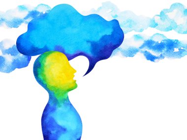 insan konuşma ve Mastermind suluboya resim dinleme gücü