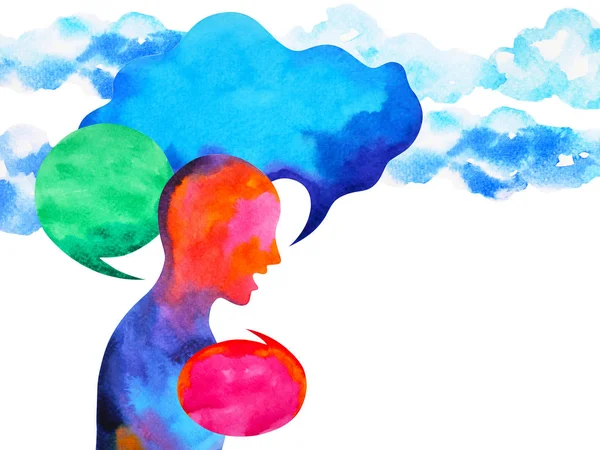 insan konuşma ve Mastermind suluboya resim dinleme gücü