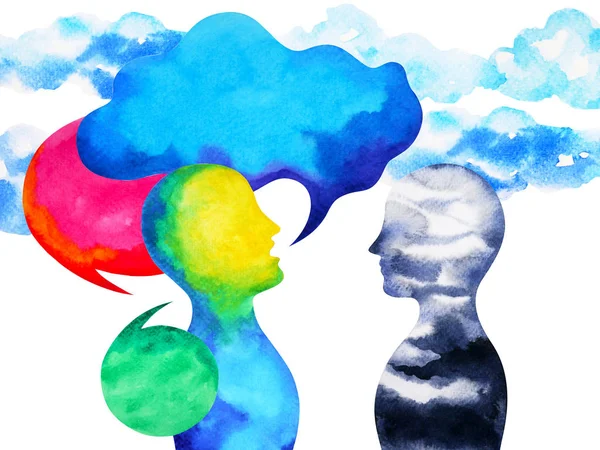 insan konuşma ve Mastermind suluboya resim dinleme gücü