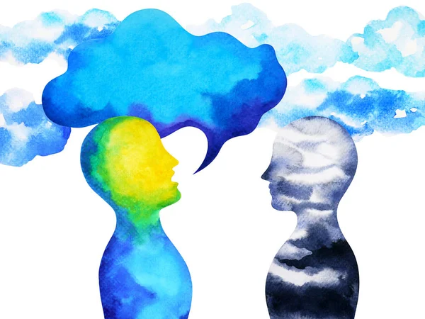 insan konuşma ve Mastermind suluboya resim dinleme gücü