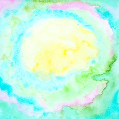 Soyut suluboya resim arka plan sanat dokusu şablon tasarım el çizimi kağıt duvar kağıdı üzerine renk