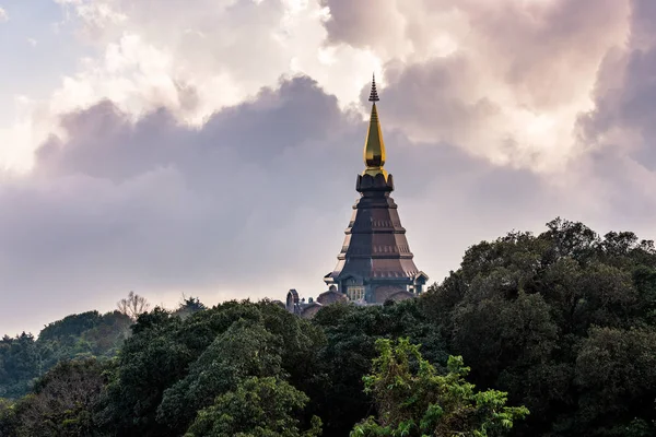 Maha Chedi Doi Inthanon Chiang Mai Tayland — Stok fotoğraf