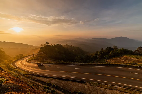 Мнения Восход Doi Inthanon Чиангмай Таиланд — стоковое фото