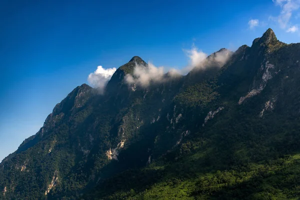 Doi Luang Chiang Dao Peyzaj Yüksek Dağ Chiang Mai Province — Stok fotoğraf