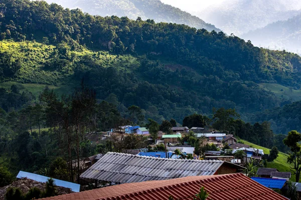 土井ルアンチェンダオ景観 チェンマイ タイで高山 — ストック写真