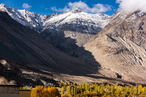 Berglandschap Met Sneeuw Himalaya India — Stockfoto